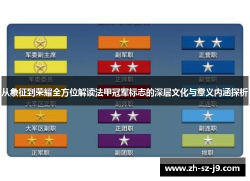 从象征到荣耀全方位解读法甲冠军标志的深层文化与意义内涵探析